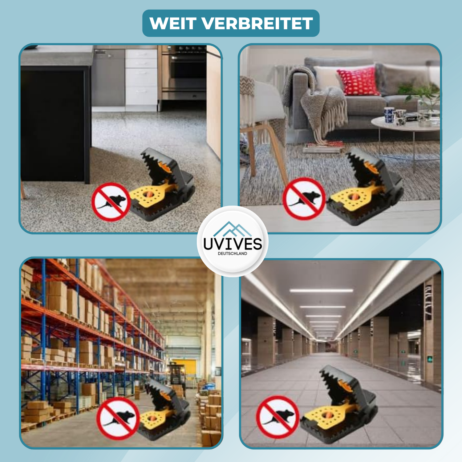 2+2 GRATIS | SnapGuard – Fängt Mäuse & Ratten sekundenschnell und giftfrei!