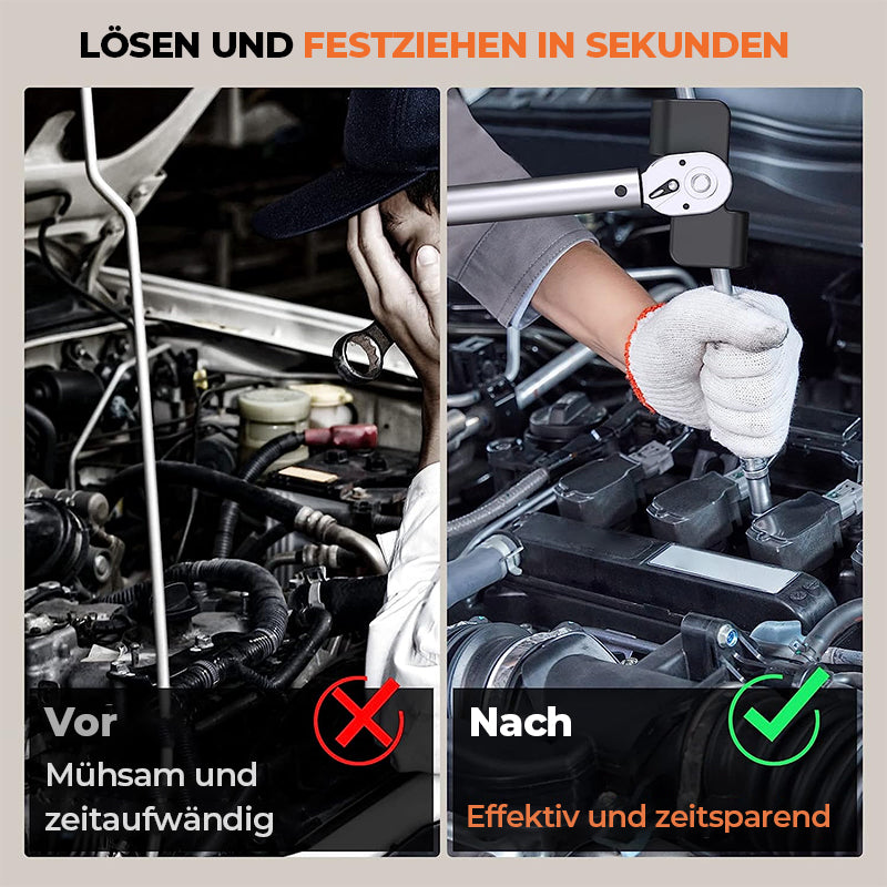 TorqueX – Mehr Hebelkraft für müheloses Schrauben!