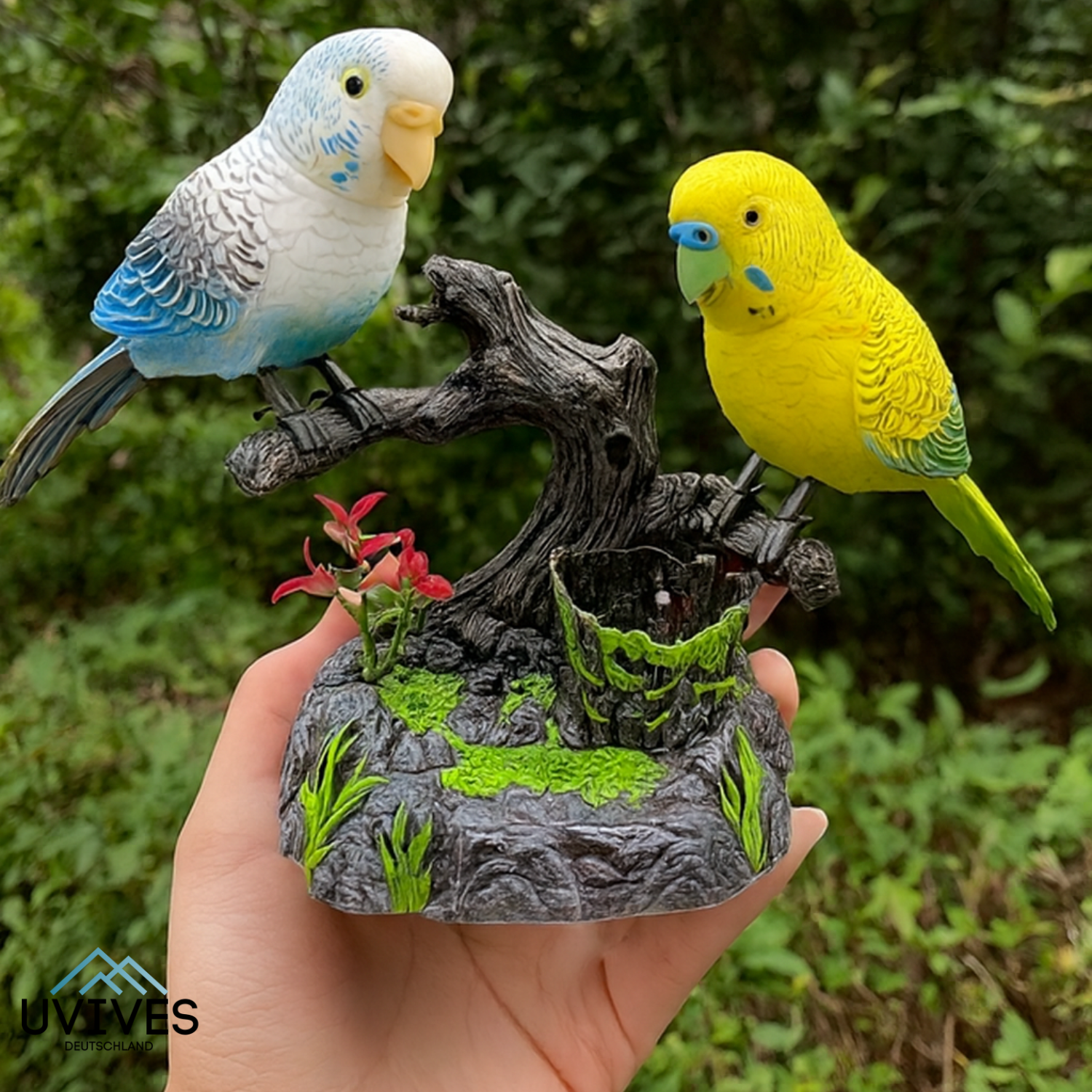 VivaBird – Der sprechende Papagei für einen lebendigen Frühlingsgarten!