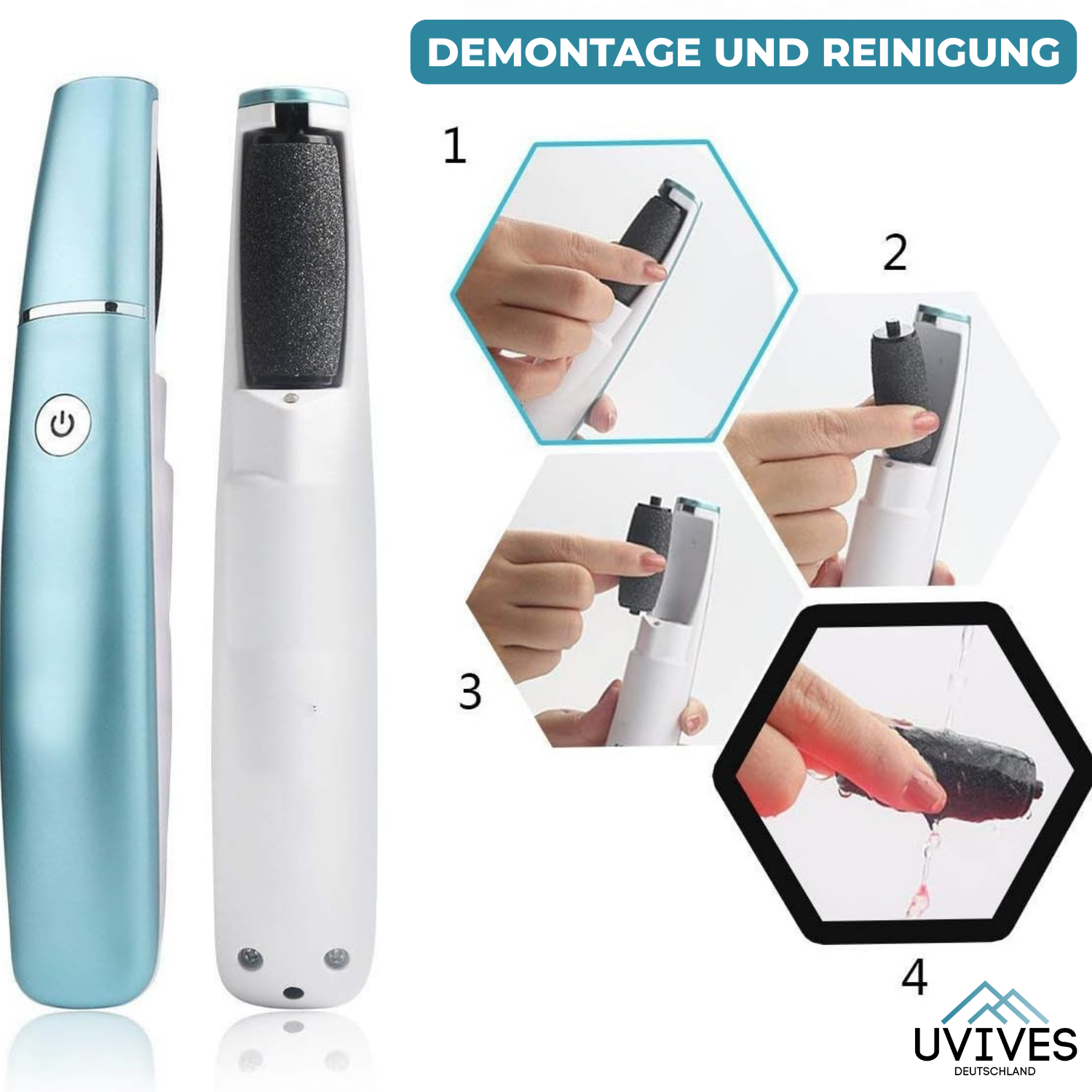 SilkaFeet™ – Mühelos glatte und gepflegte Füße