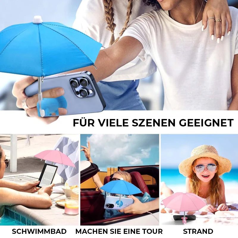 1+1 GRATIS | MiniShade – Der stylische Sonnenschirm für dein Handy!