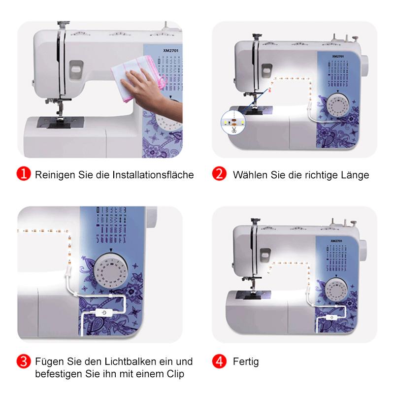 BrightStitch LED – Perfektes Licht für präzises Nähen