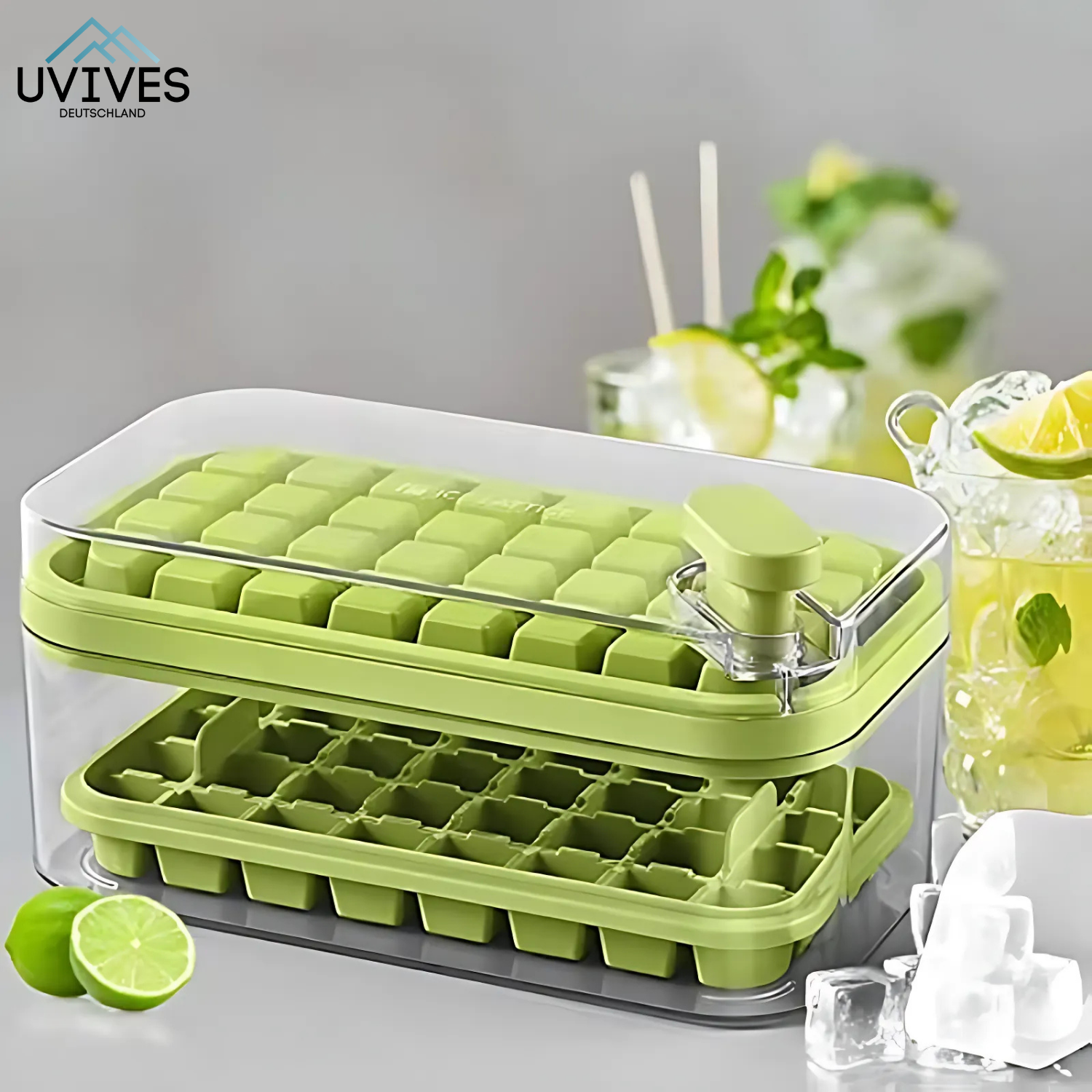 IcePress™ – Perfekte Eiswürfel in Sekunden!