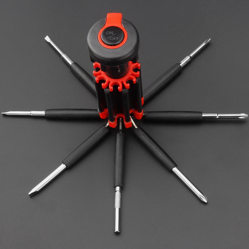 BrightScrew - 8-in-1-Schraubendreher mit LED-Taschenlampe [Letzter Tag Rabatt]