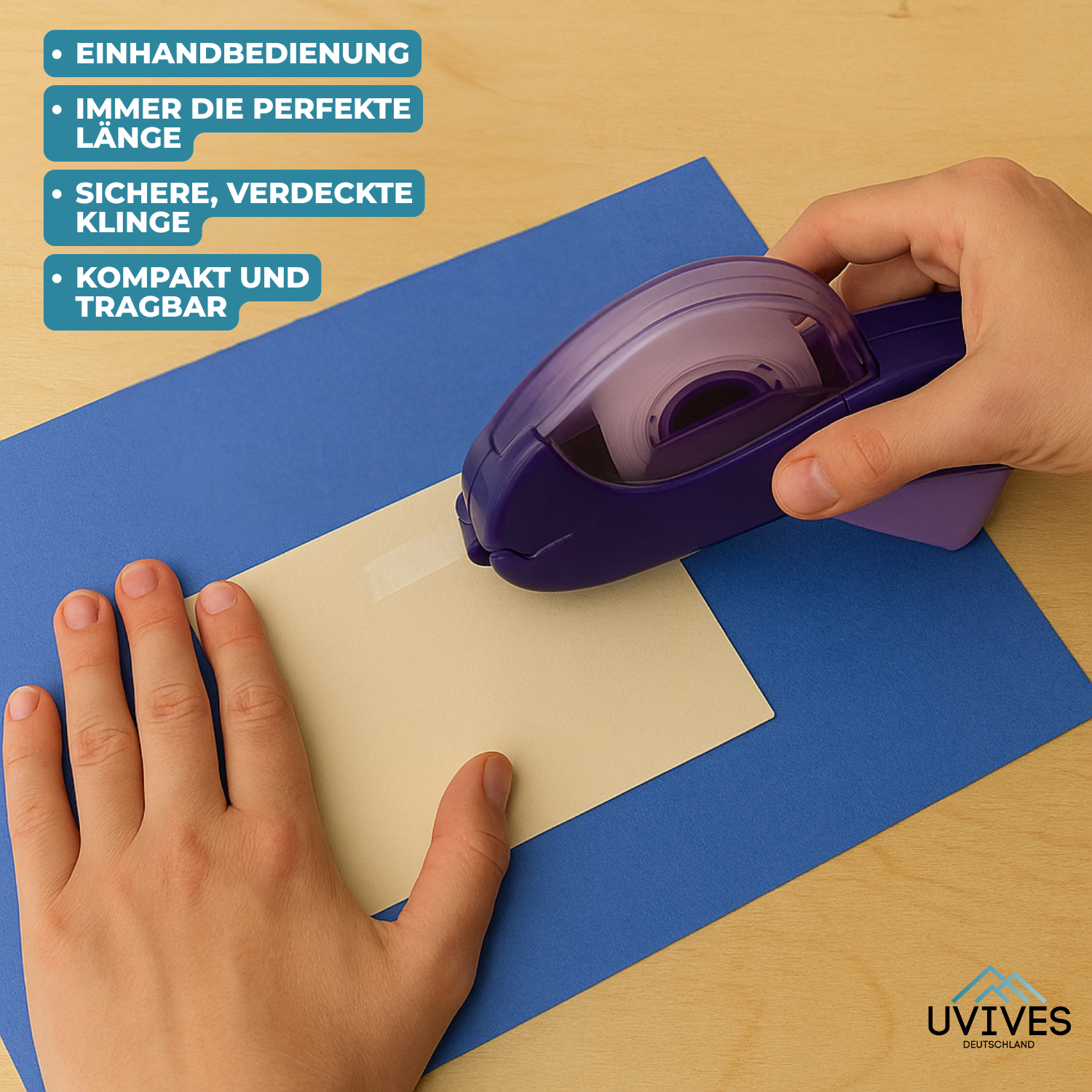 TapeMate – Klebeband. Mit einem Klick. Ganz ohne Stress.