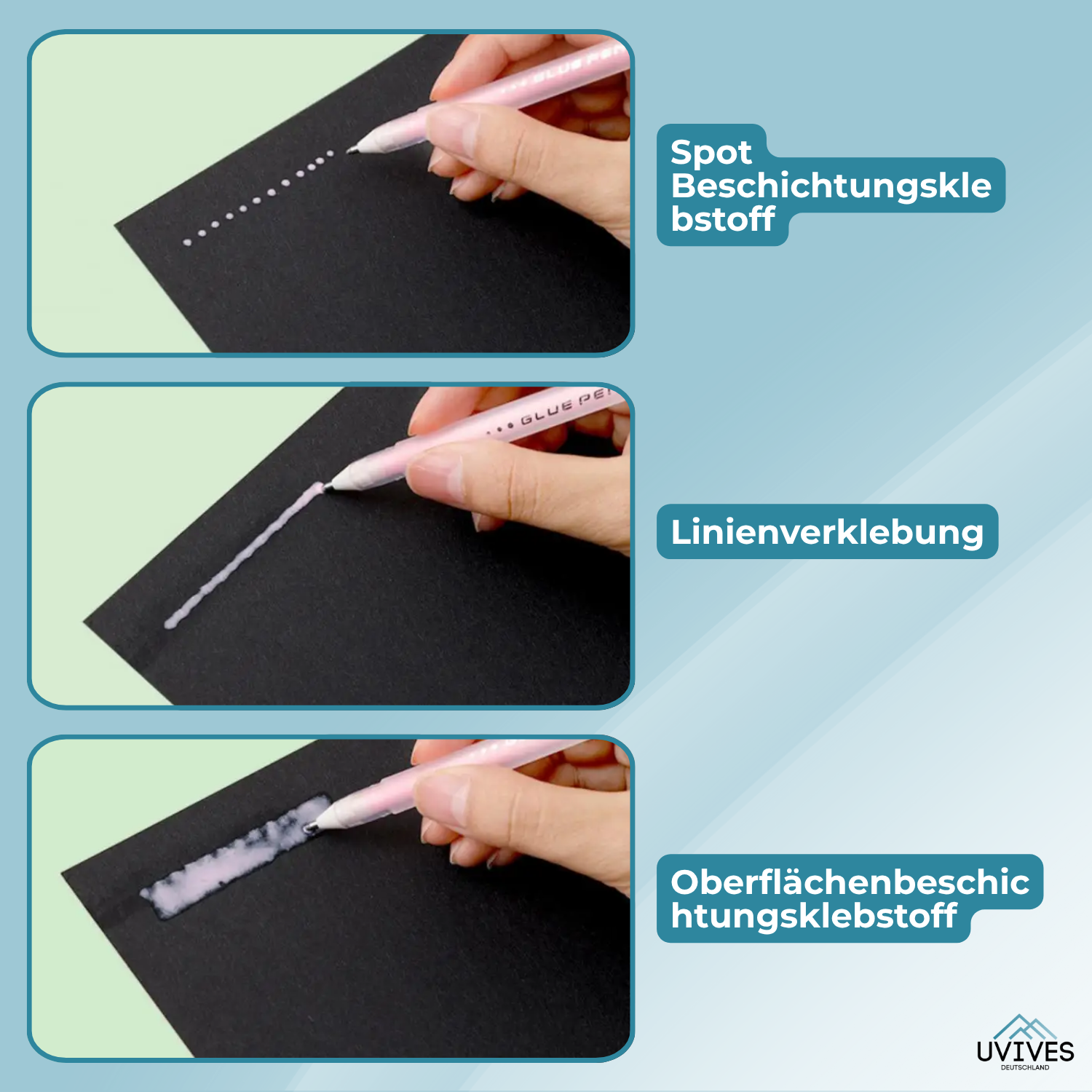 GlueMaster – Klebt exakt da, wo du es willst! (6er set)