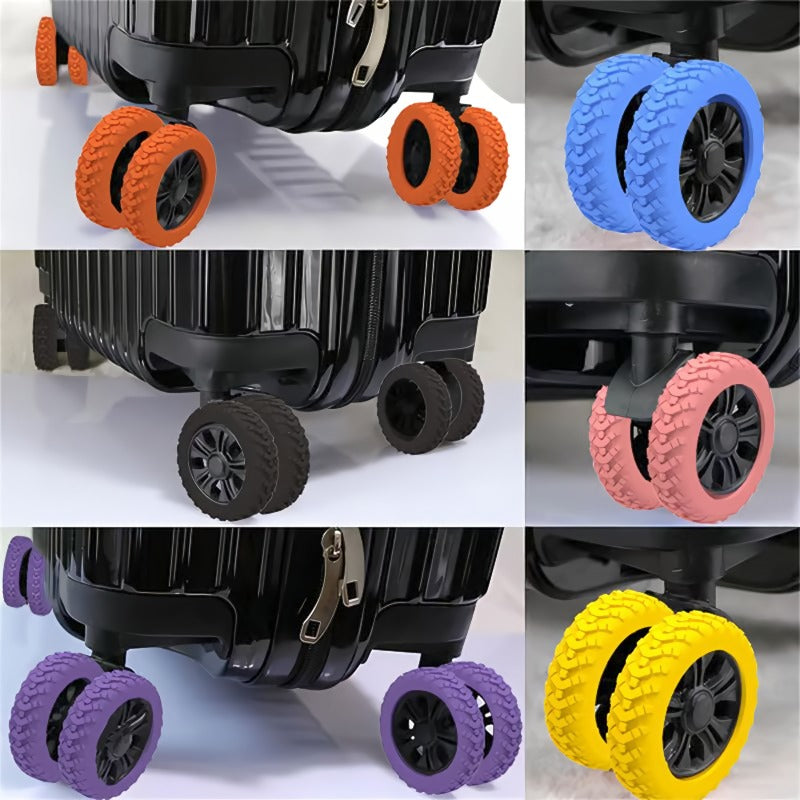 4+4 GRATIS | WheelShield – Schützt deine Kofferrollen und reduziert Lärm