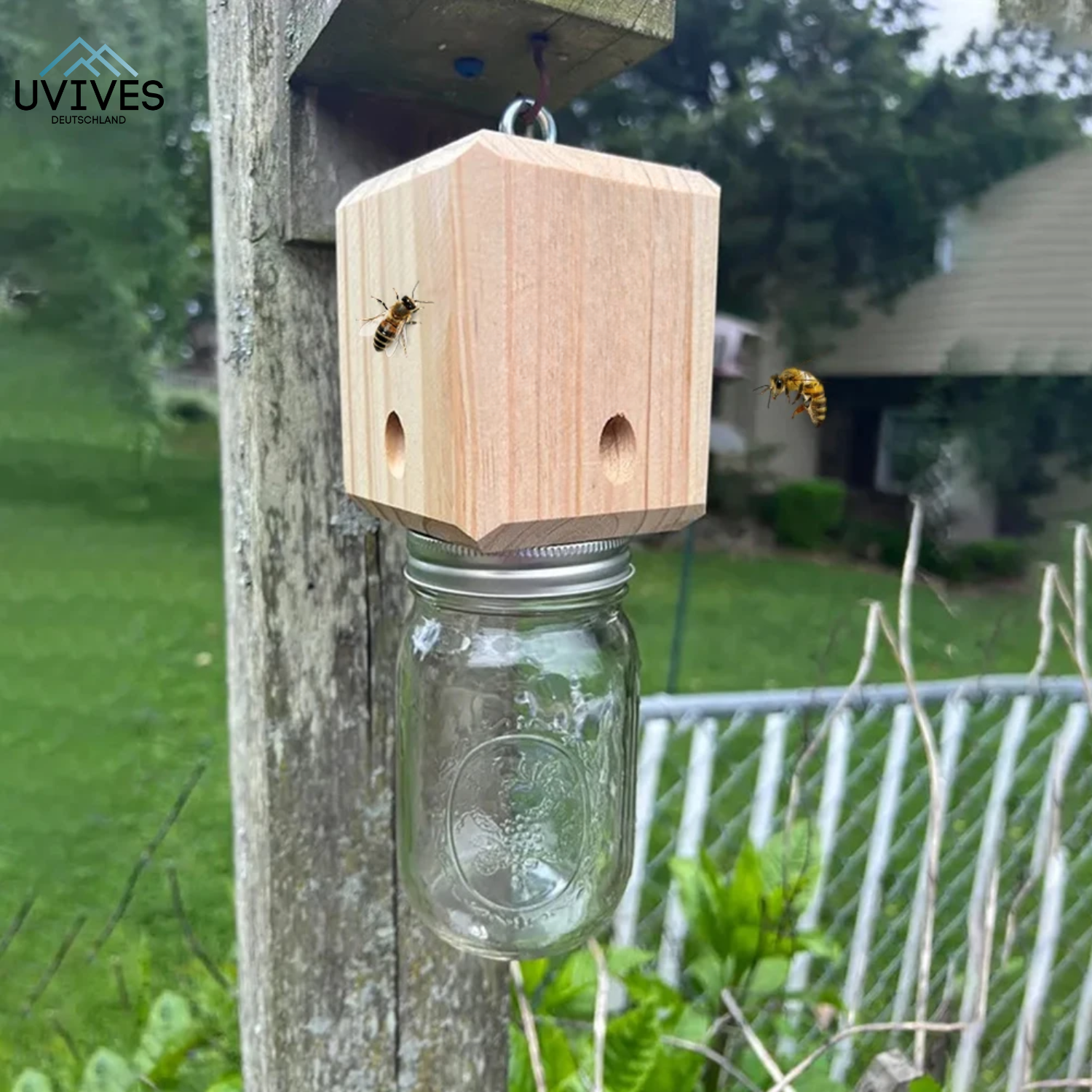 WoodGuard™ – Die chemiefreie Falle gegen Zimmermannsbienen