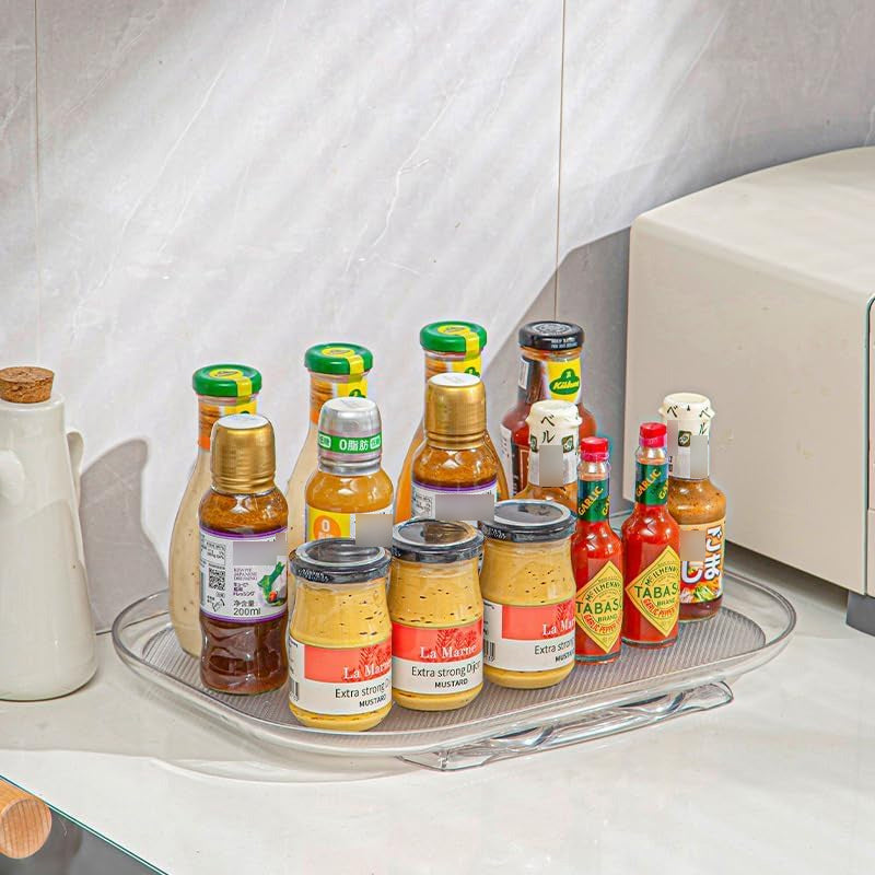 SpinSmart – Der drehbare Kühlschrank-Organizer