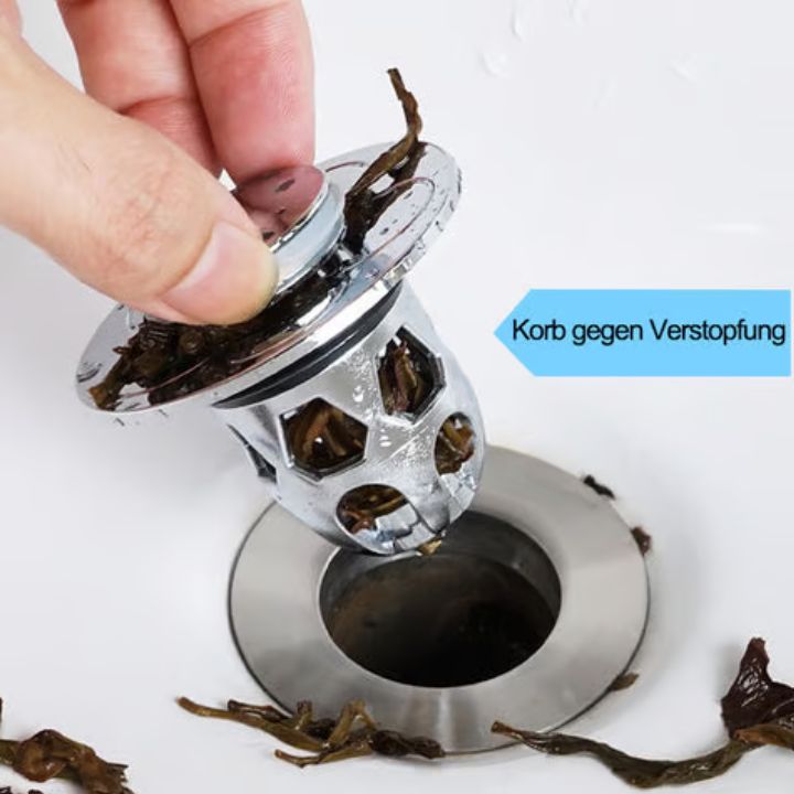 1+1 GRATIS | ClogStop – Anti-Verstopfung für Waschbecken [Letzter Tag Rabatt]