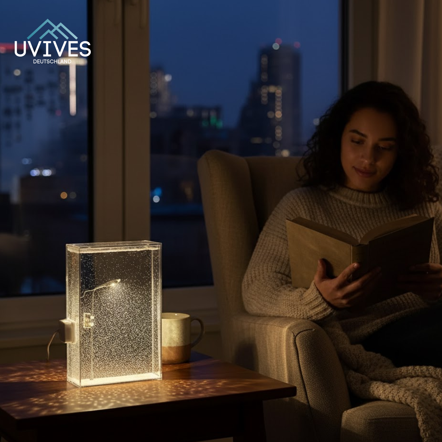 ColdNight – Deine Schneelampe voller Winterzauber!