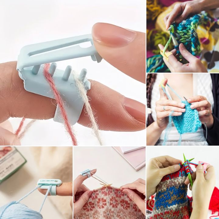 2+3 GRATIS | EasyThread™ – Der Garnführungsring für entspanntes Stricken