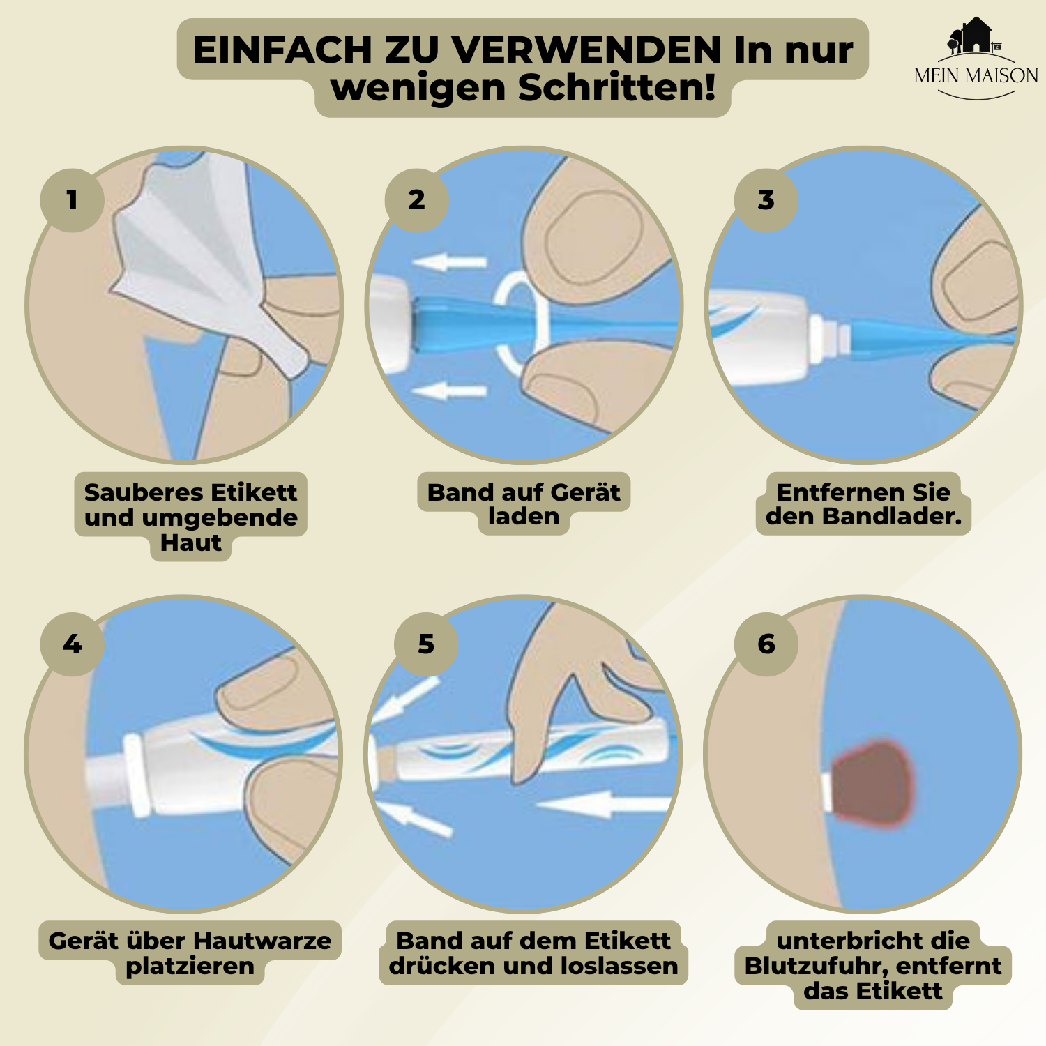 Clarina SkinClear | Warzen- & Muttermalentferner | Sanft & Effektiv | Für Gesicht & Körper