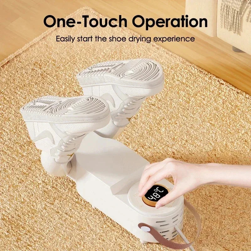 DryMaxx Intelligenter Schuh-Trockner | Schnelles Trocknen & Desinfizieren | Einstellbarer Timer