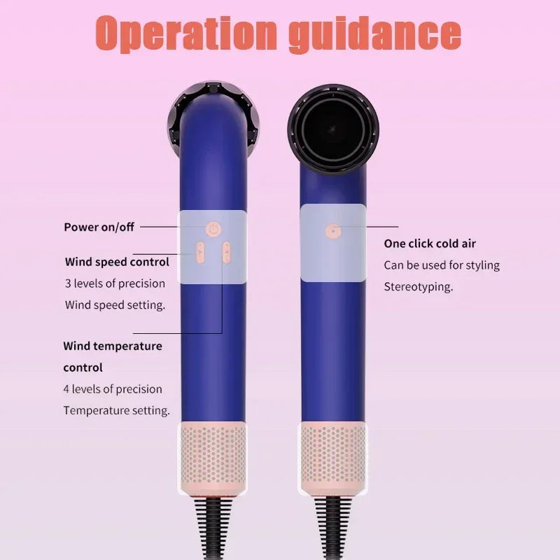 1400W Haartrockner | Schnelltrocknend | Leicht und Leise | Mit Styling-Aufsätzen