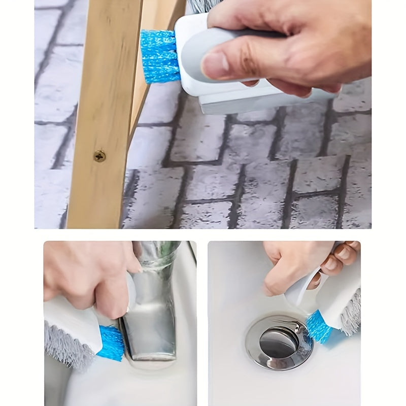 Cleanify | 2-in-1 Schrubbbürste | Ergonomisch, langlebig, vielseitig | Für Bad, Küche & Fliesenreinigung