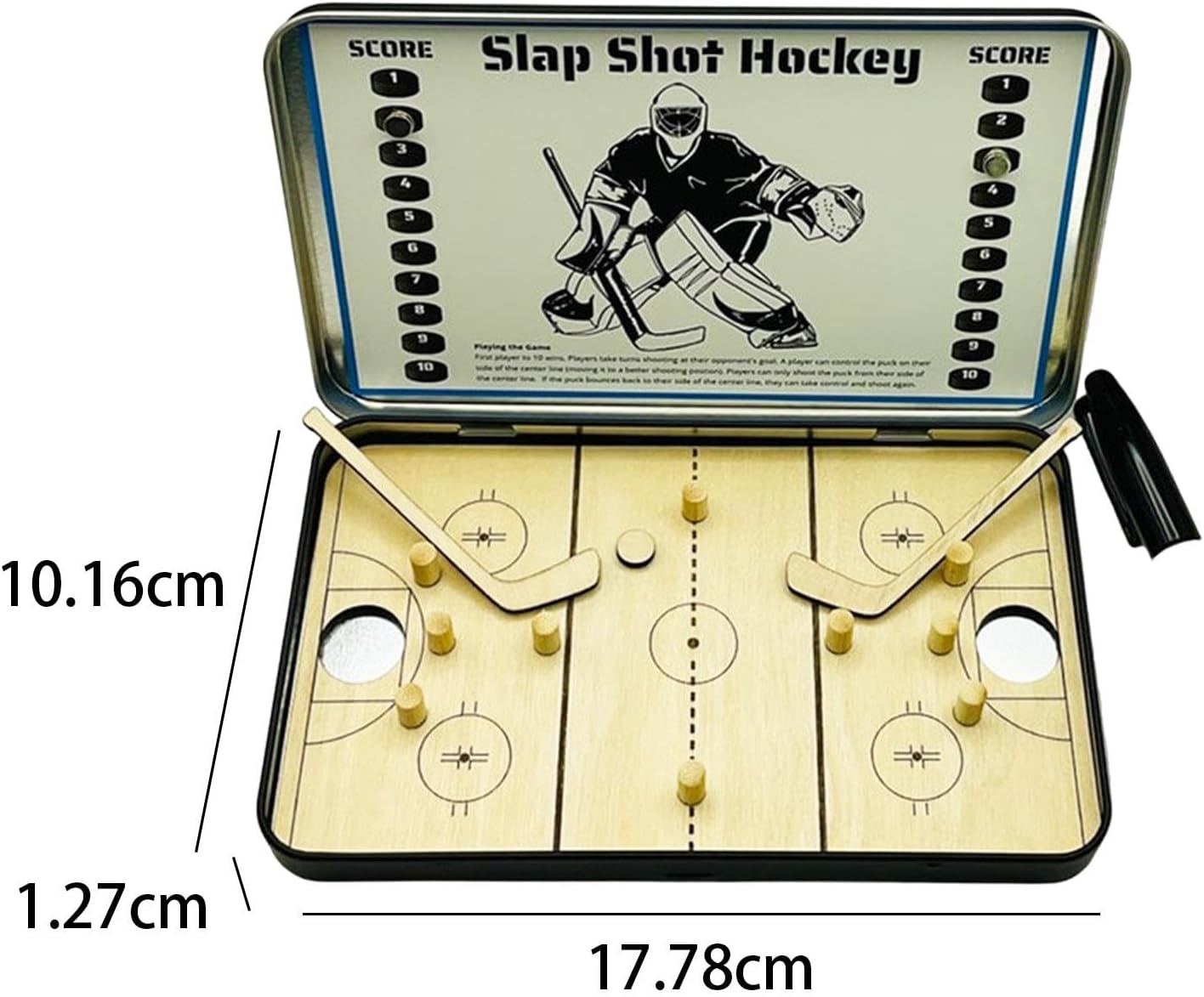 PuckMania – Das Mini-Hockey-Duell für unterwegs