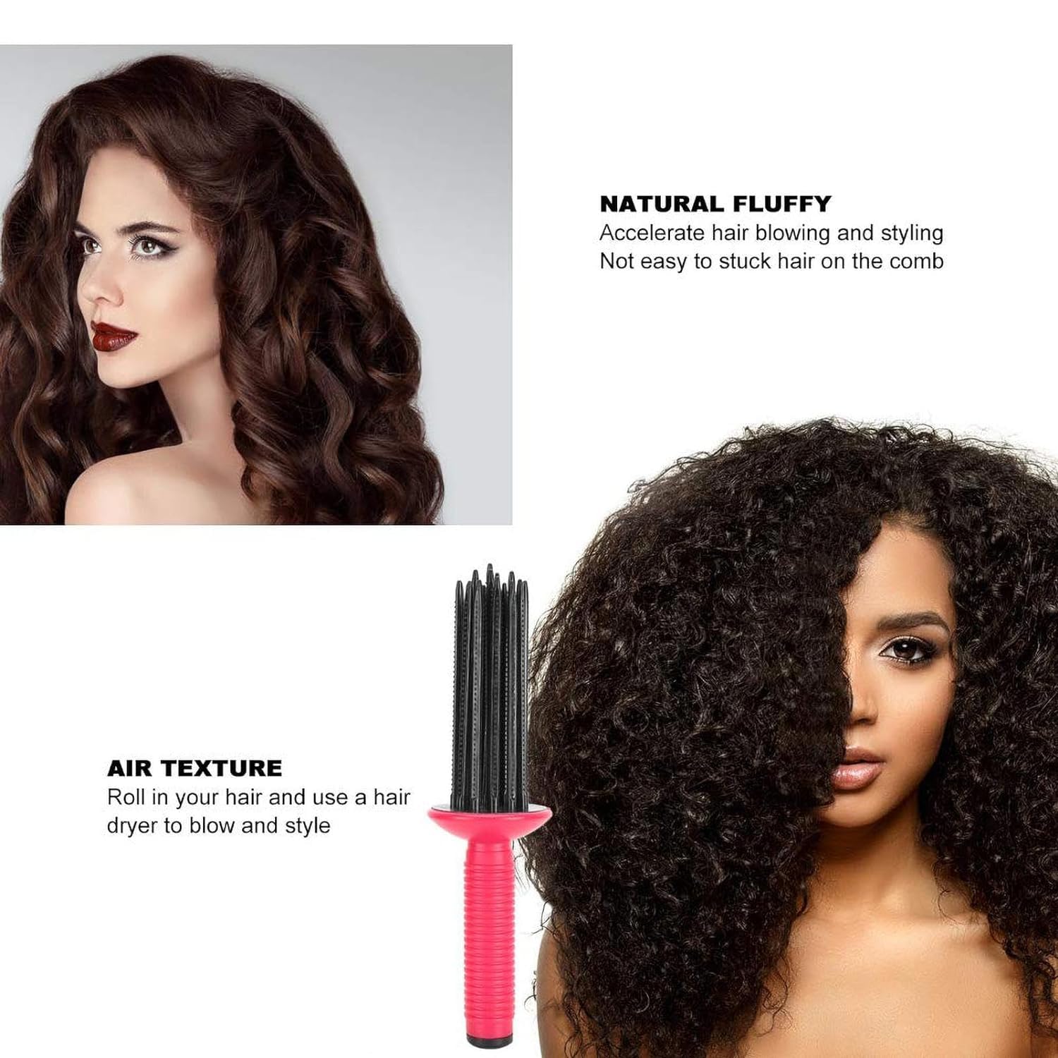 CurlComb – Voluminöse Locken ganz ohne Hitze!
