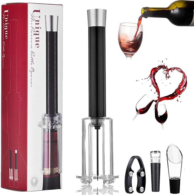 VinoAir – Wein öffnen in Sekunden, ohne Kraftaufwand!