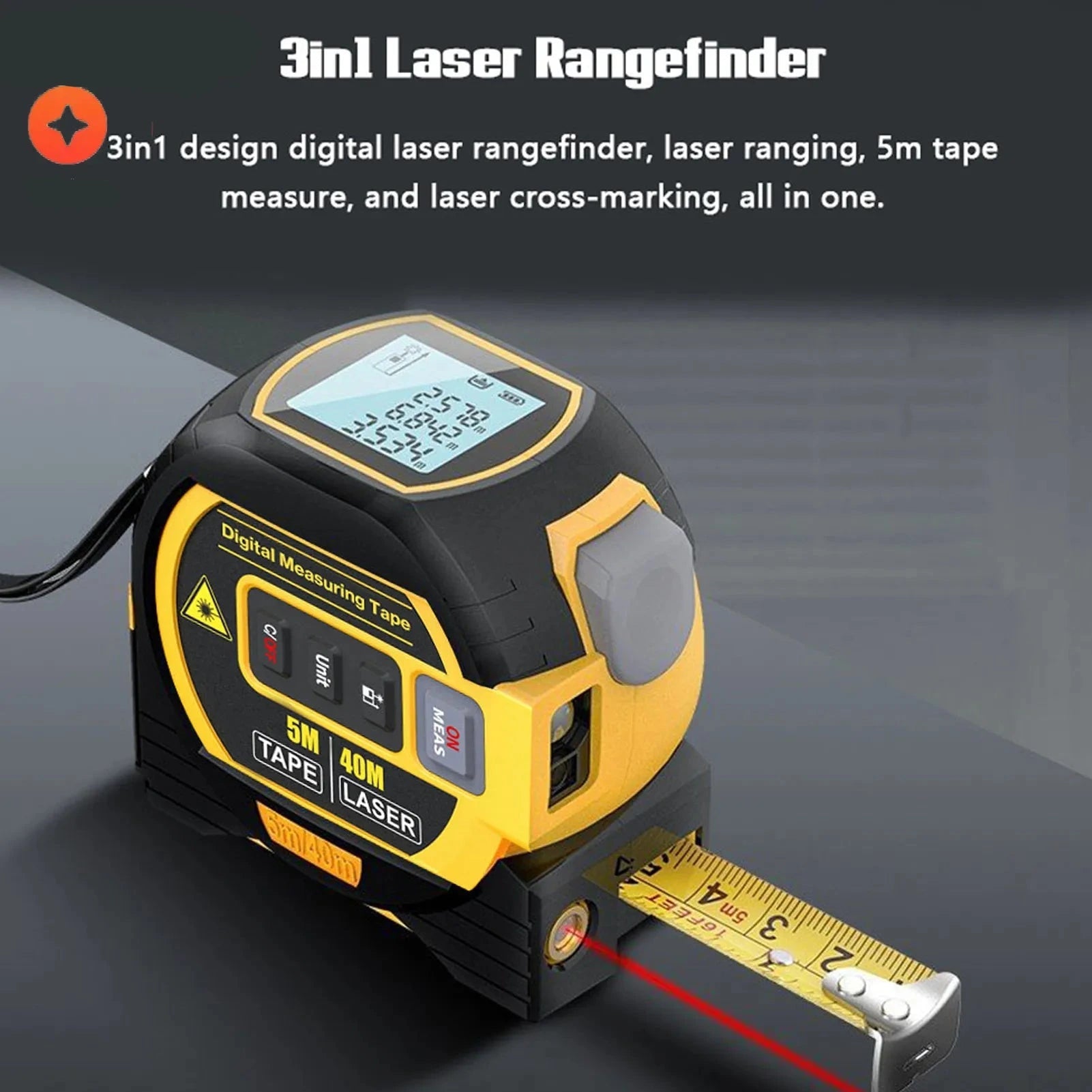 LaserTape – Präzision auf Knopfdruck, egal wo du misst!