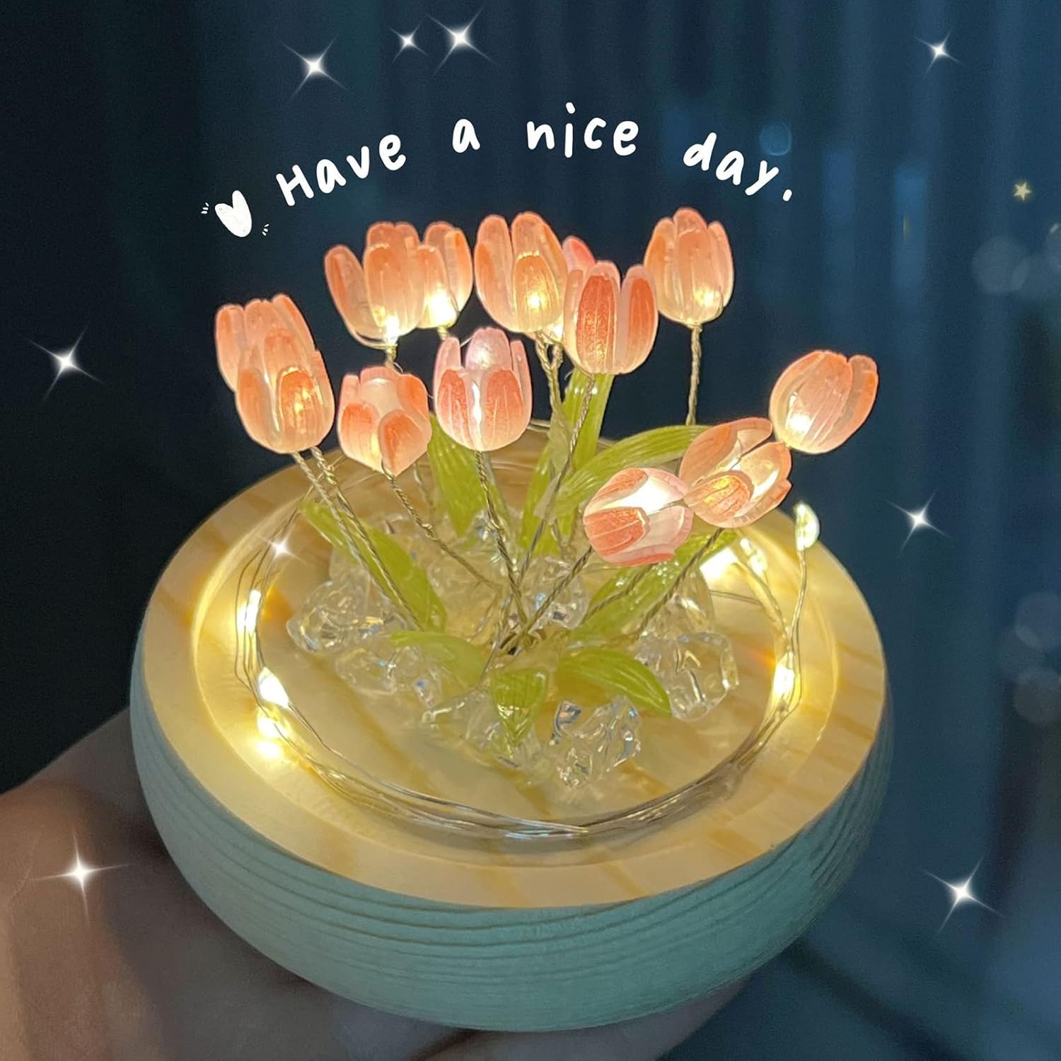 TulipGlow  – Sanftes Licht & stilvolle Deko!