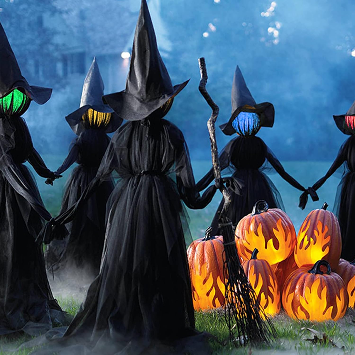 HexaGlow – Set aus 3 leuchtenden Halloween-Hexen!