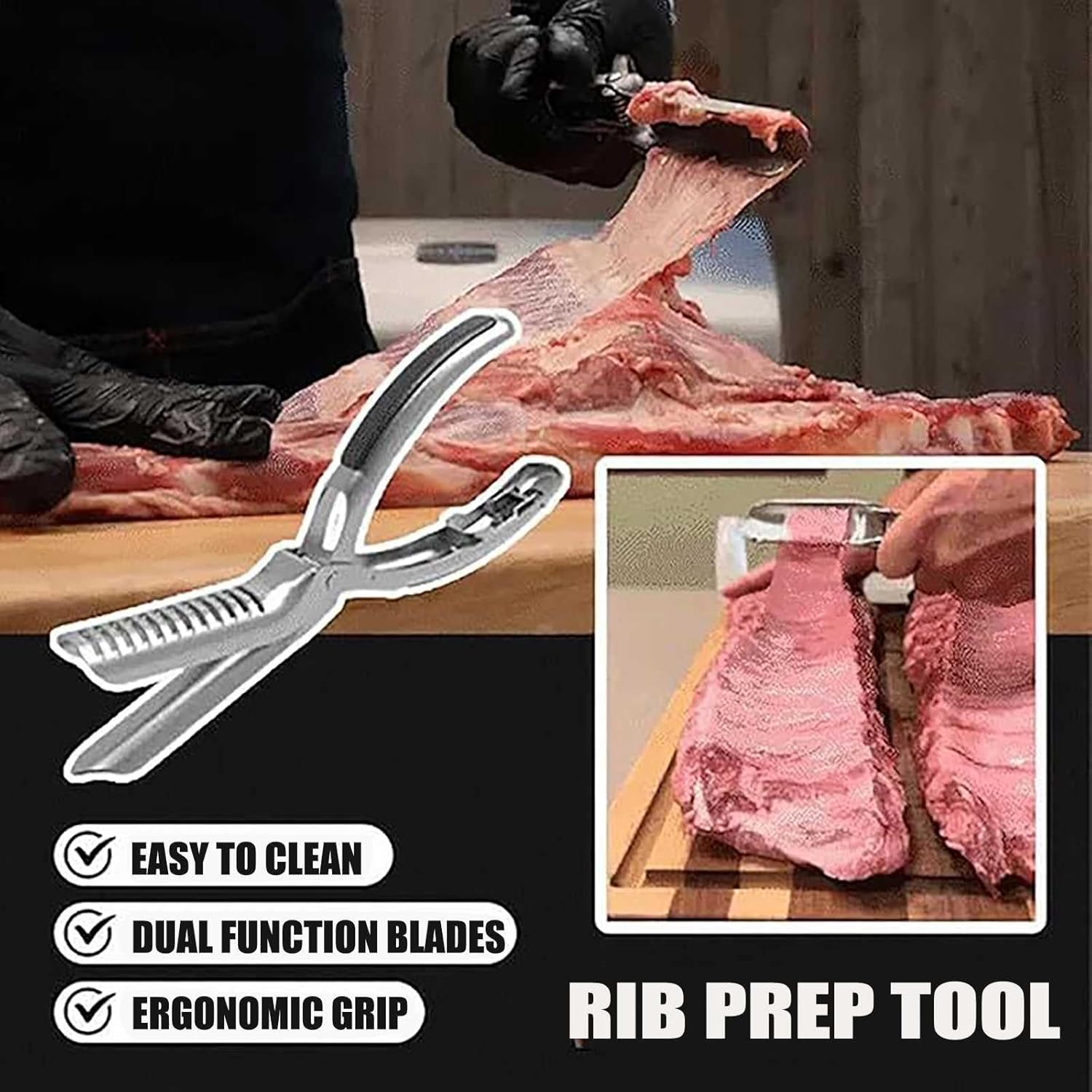RibGrill - Zarte Rippchen ohne lästige Häute!