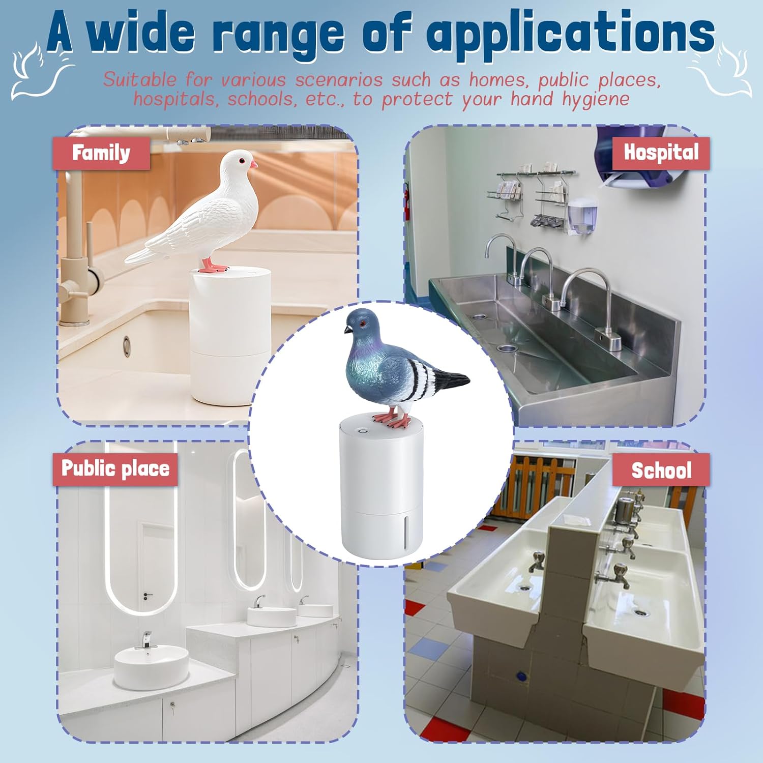 CleanDove – Hygienische Sauberkeit mit einem Hauch von Stil