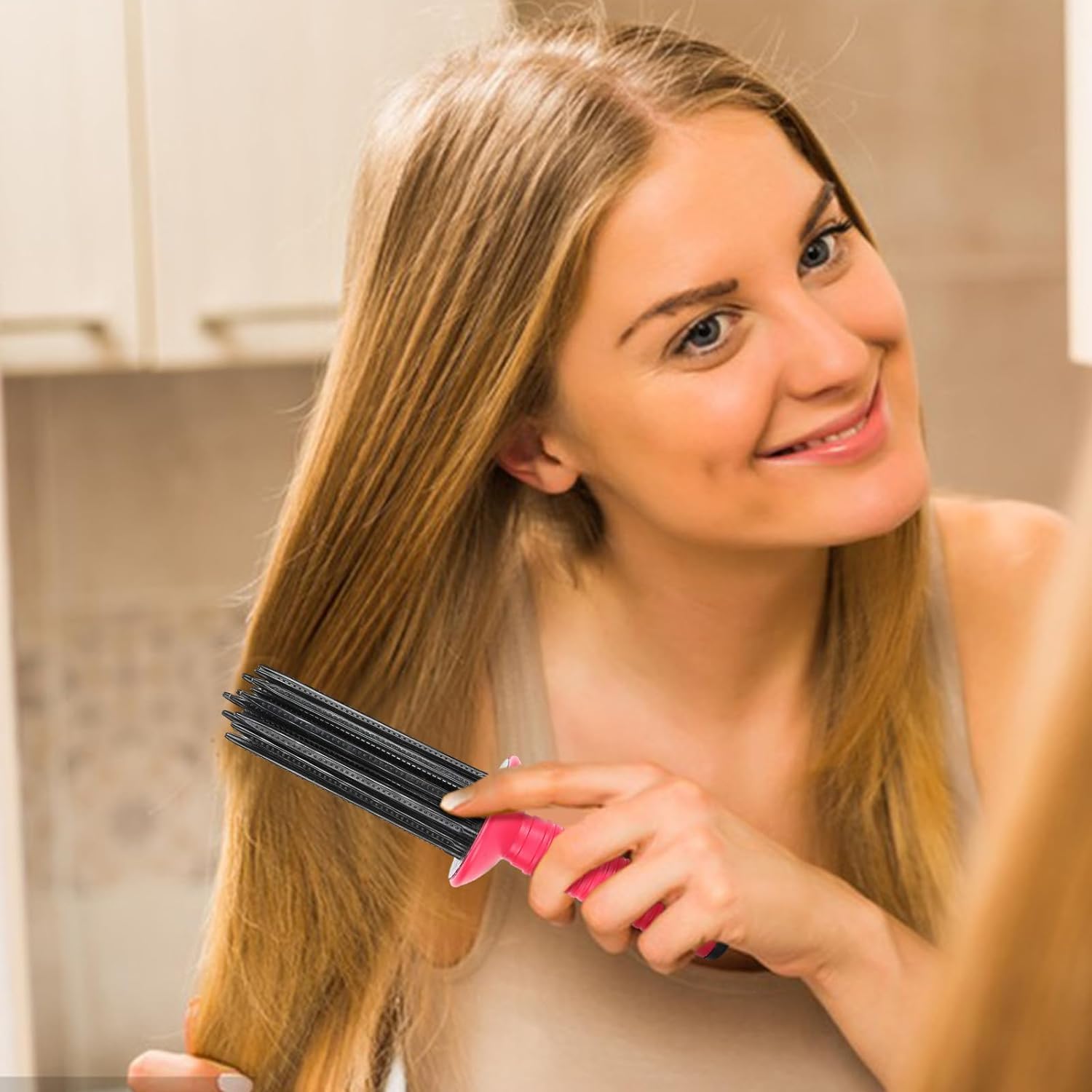 CurlComb – Voluminöse Locken ganz ohne Hitze!