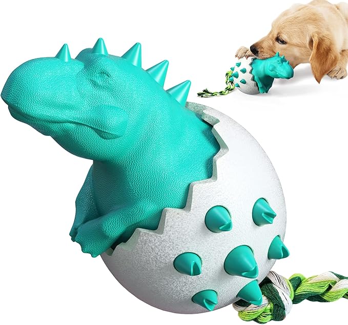 DinoEgg – Das unzerstörbare Kau-Ei für gesunde Hundezähne!