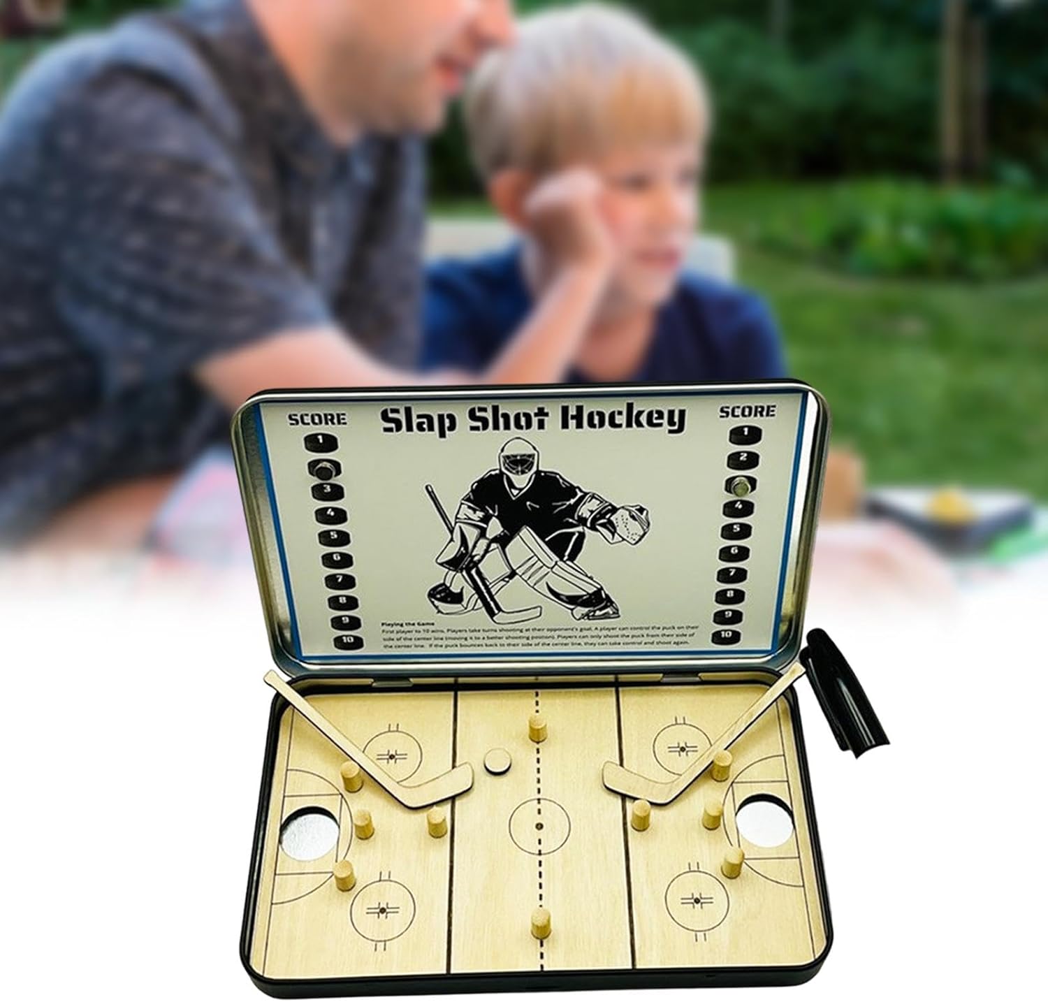 PuckMania – Das Mini-Hockey-Duell für unterwegs