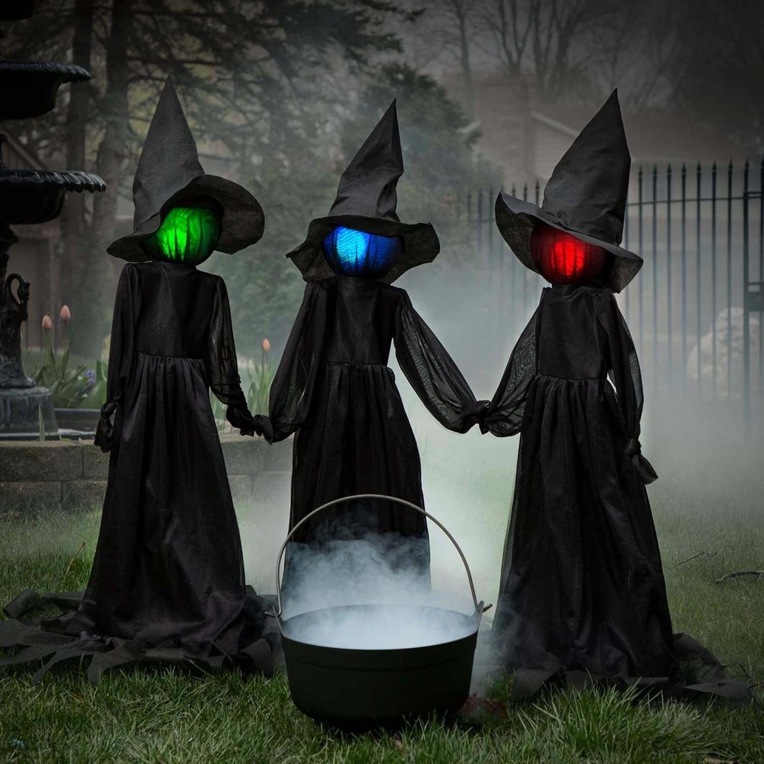 HexaGlow – Set aus 3 leuchtenden Halloween-Hexen!