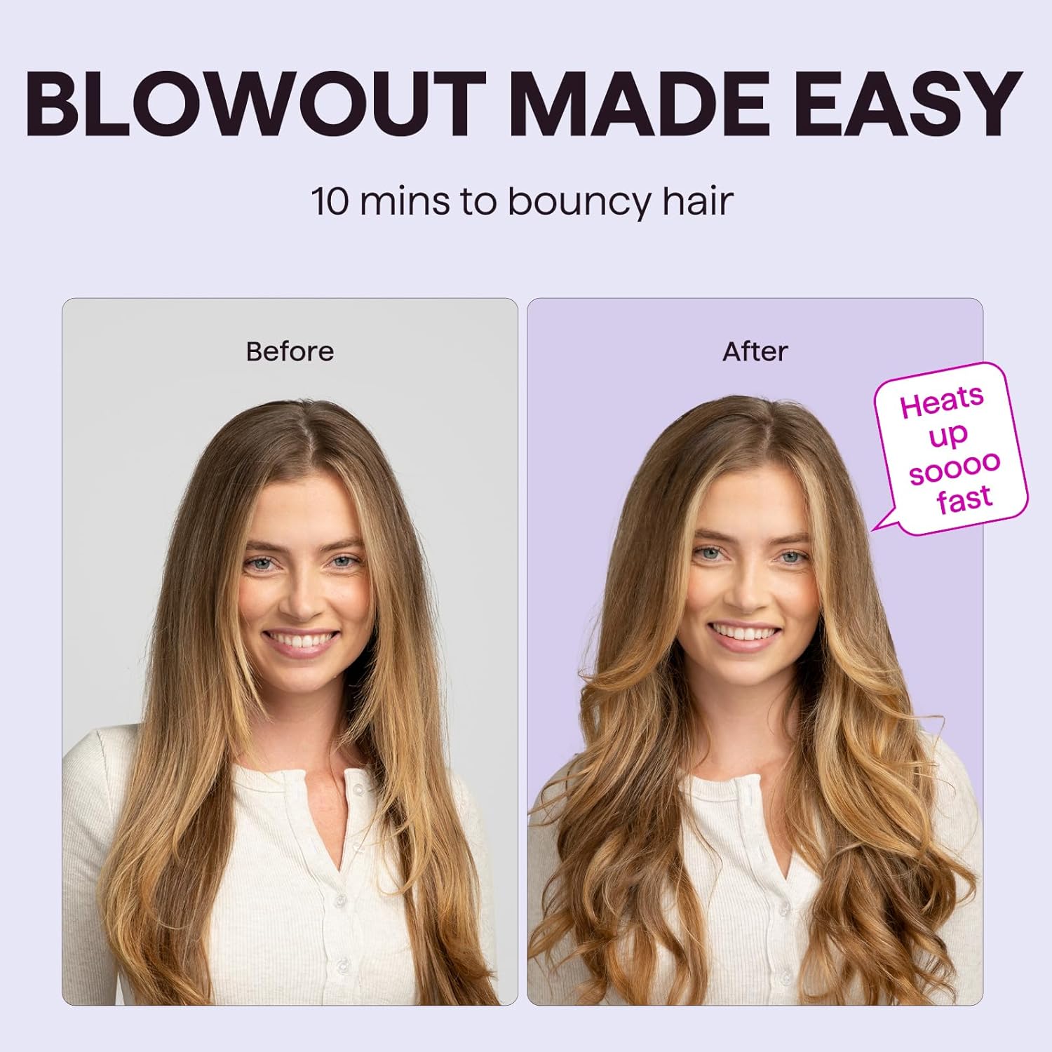 GlamWave Pro – Die Ionische Thermobürste für glänzendes, voluminöses Haar