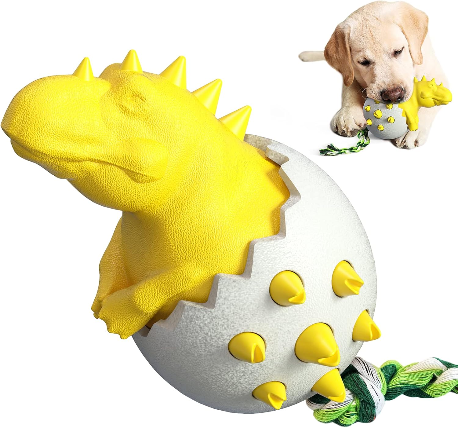 DinoEgg – Das unzerstörbare Kau-Ei für gesunde Hundezähne!