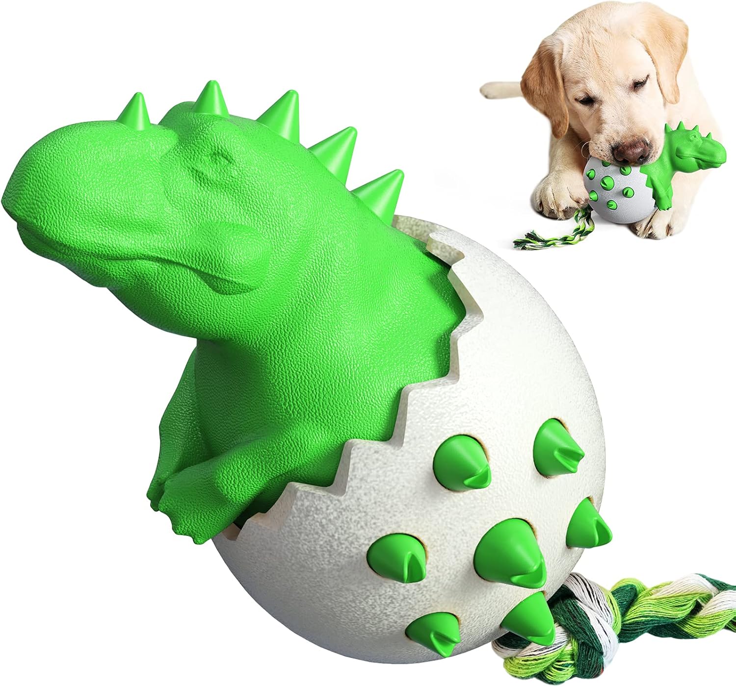 DinoEgg – Das unzerstörbare Kau-Ei für gesunde Hundezähne!