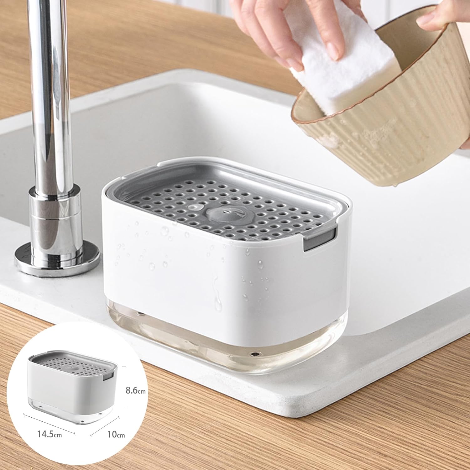 SoapEase – Spülmittel auf Knopfdruck, blitzschnell & sauber