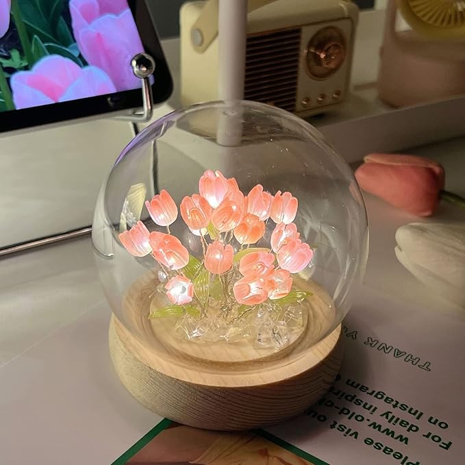 TulipGlow  – Sanftes Licht & stilvolle Deko!
