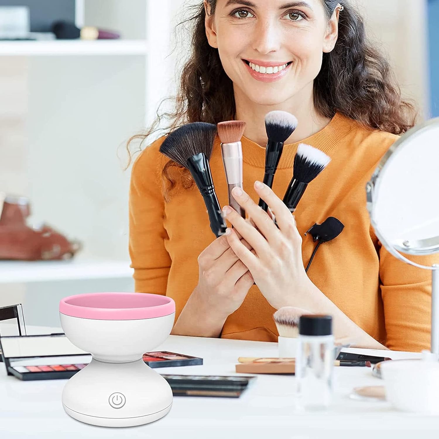 BrushSonic – Tiefenreine Pinsel in Sekunden!