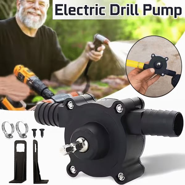 DrillPump Pro – Deine Bohrmaschine wird zur mobilen Pumpe