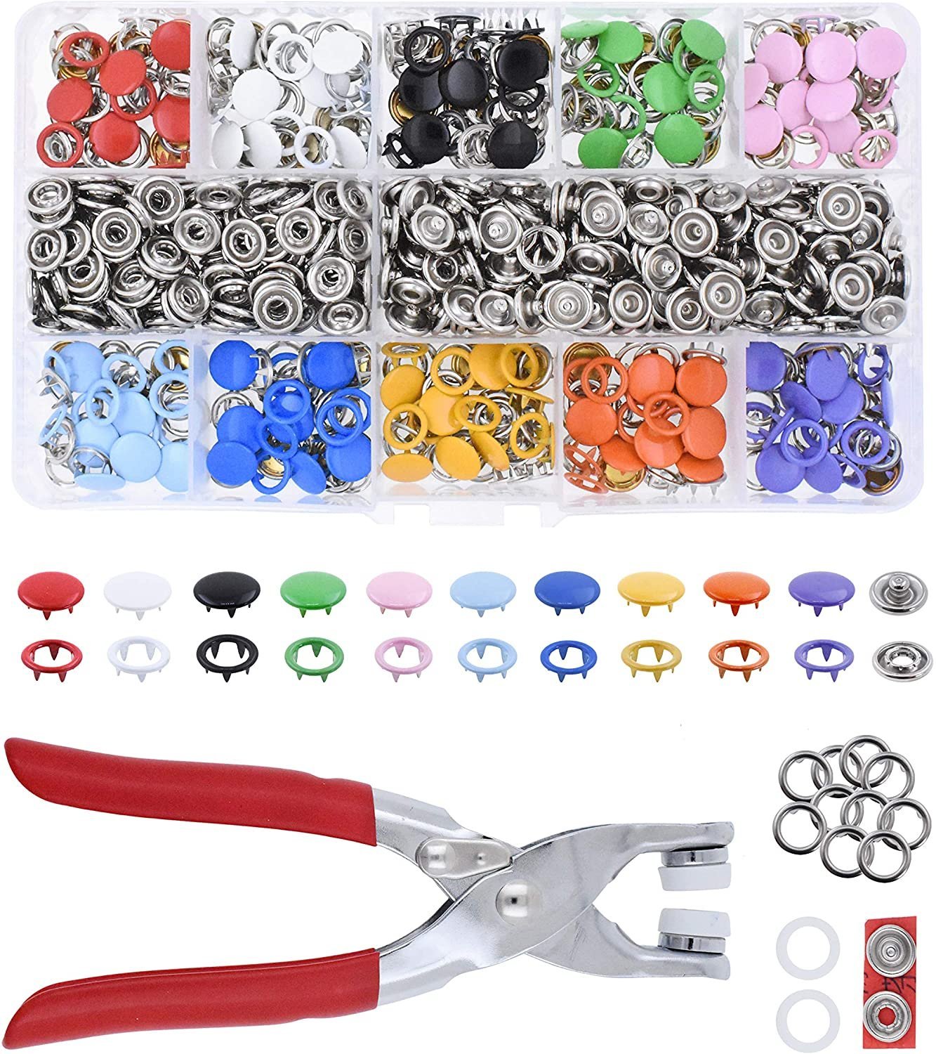 ButtonBox™ - Kompletter Satz Metalldruckknöpfe [Letzter Tag Rabatt]