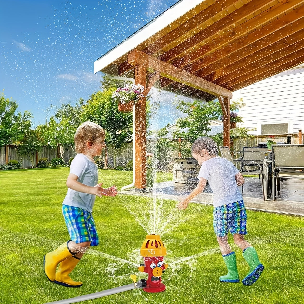 SplashZone | Rotierender Wassersprinkler | Fun Design | Perfekt für Garten & Kinder