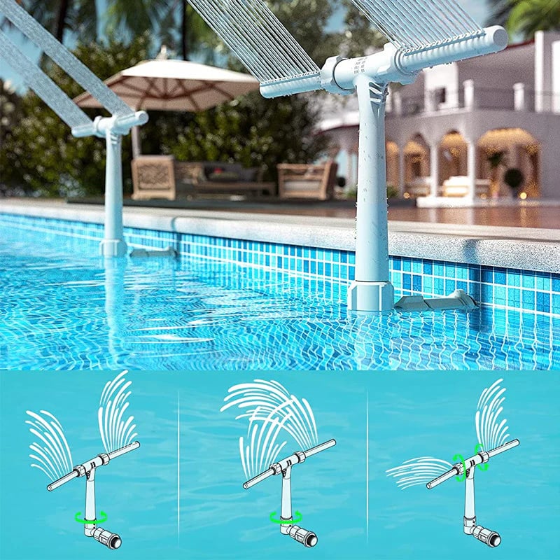 SunSpray – Der leuchtende Wasserbogen für Ihren Sommertraum