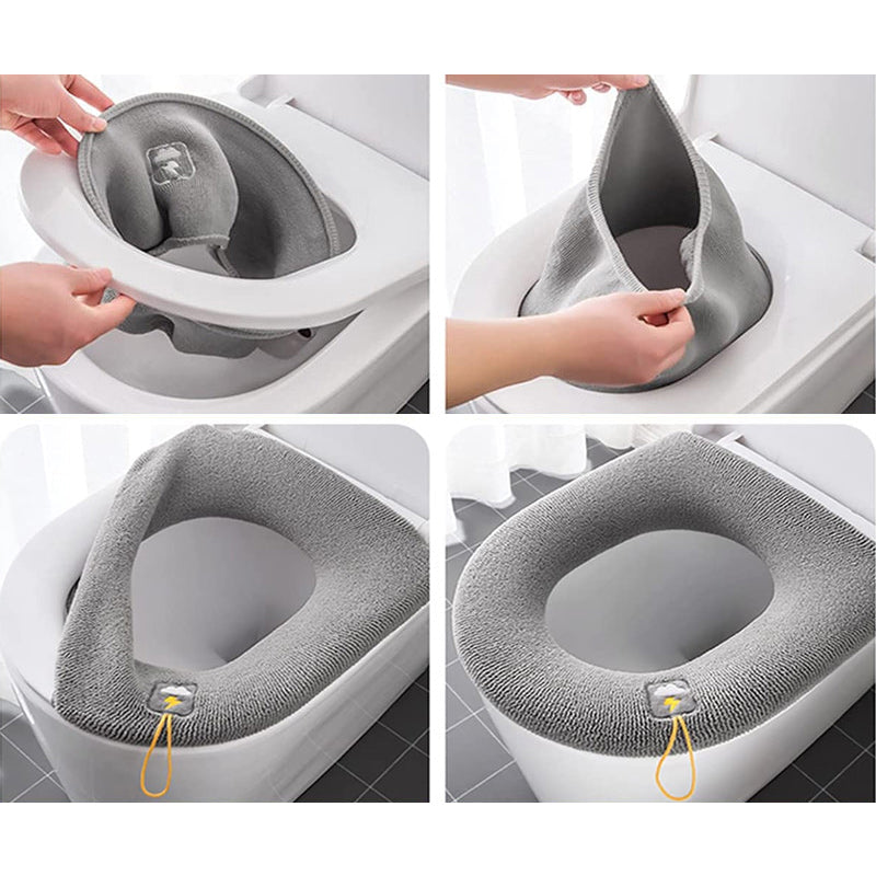 WarmCush - Sofort warme und bequeme Toilettensitzauflage