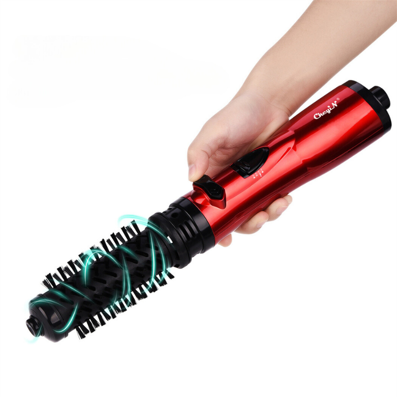 GlamAir 2-in-1 Warmluftbürste | Haartrockner & Glättbürste | Keramikbeschichtung | 3 Temperaturstufen | Salon-Styling Zuhause