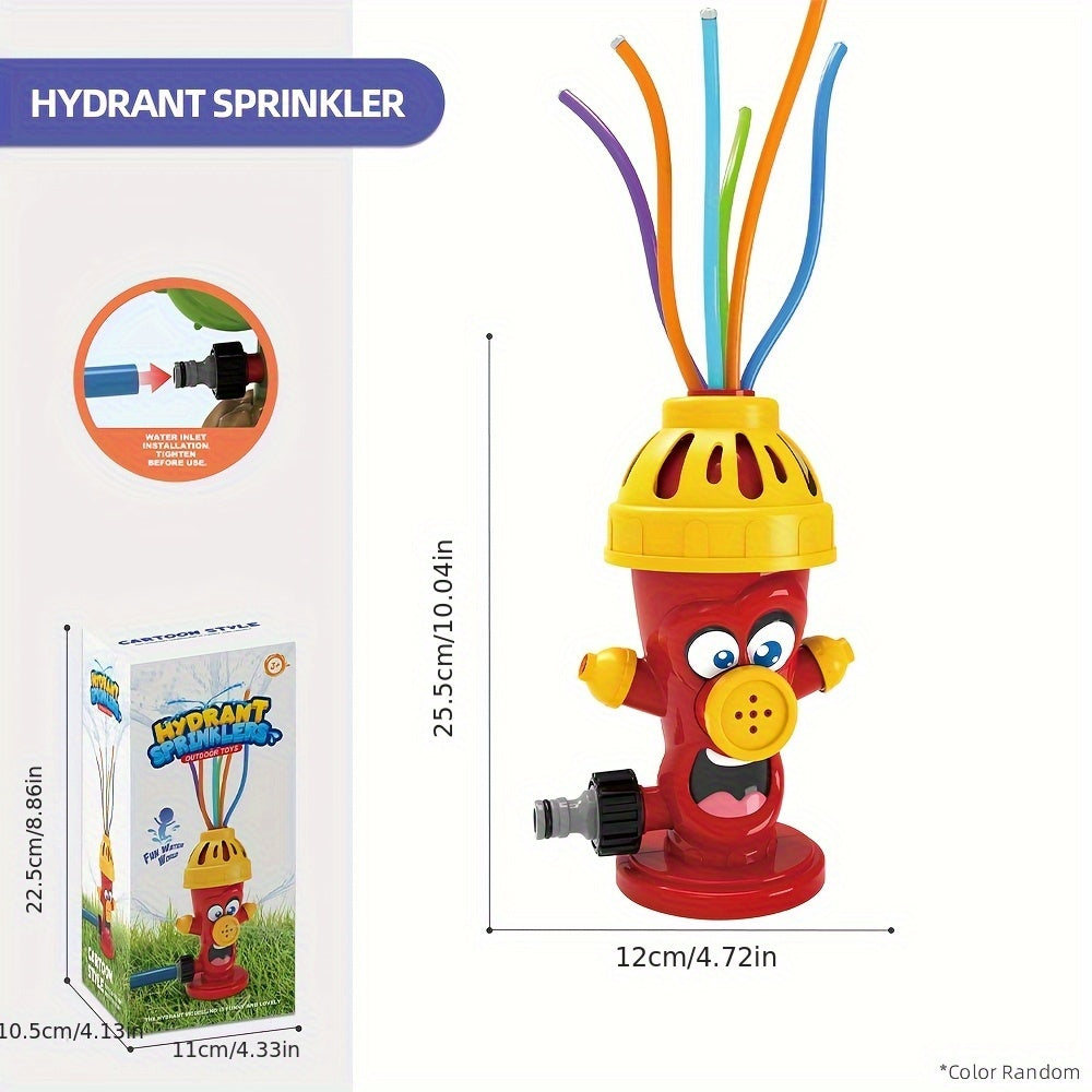 SplashZone | Rotierender Wassersprinkler | Fun Design | Perfekt für Garten & Kinder