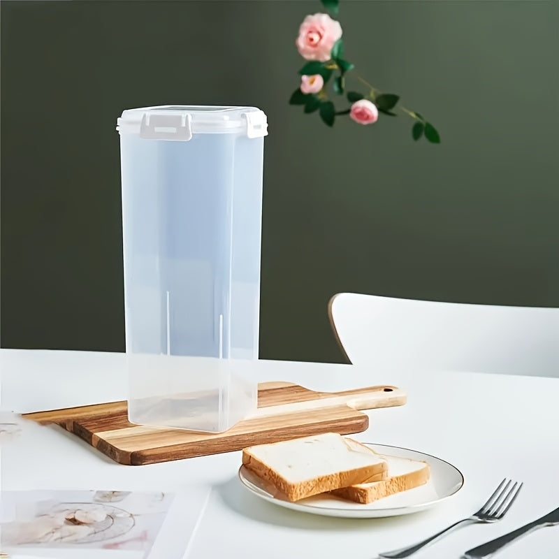 Brotmeister | Aufbewahrungsbox mit Schneidehilfe | Luftdicht, BPA-frei & spülmaschinengeeignet | Für Brot, Toast & Baguette in der Küche
