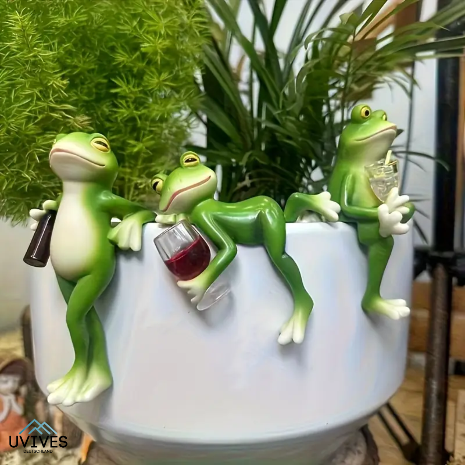 FrogWhimsy – Die freche Deko für Töpfe & Gärten