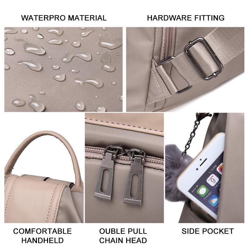Lunvara UrbanPack | Damen Rucksack | Diebstahlschutz | Wasserabweisend