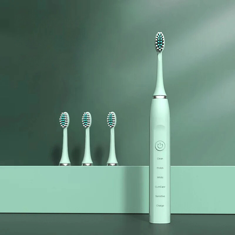 OralNova SonicCare | Schallzahnbürste | Ultraschallreinigung & Batteriebetrieben | Für Sanfte & Gründliche Zahnpflege