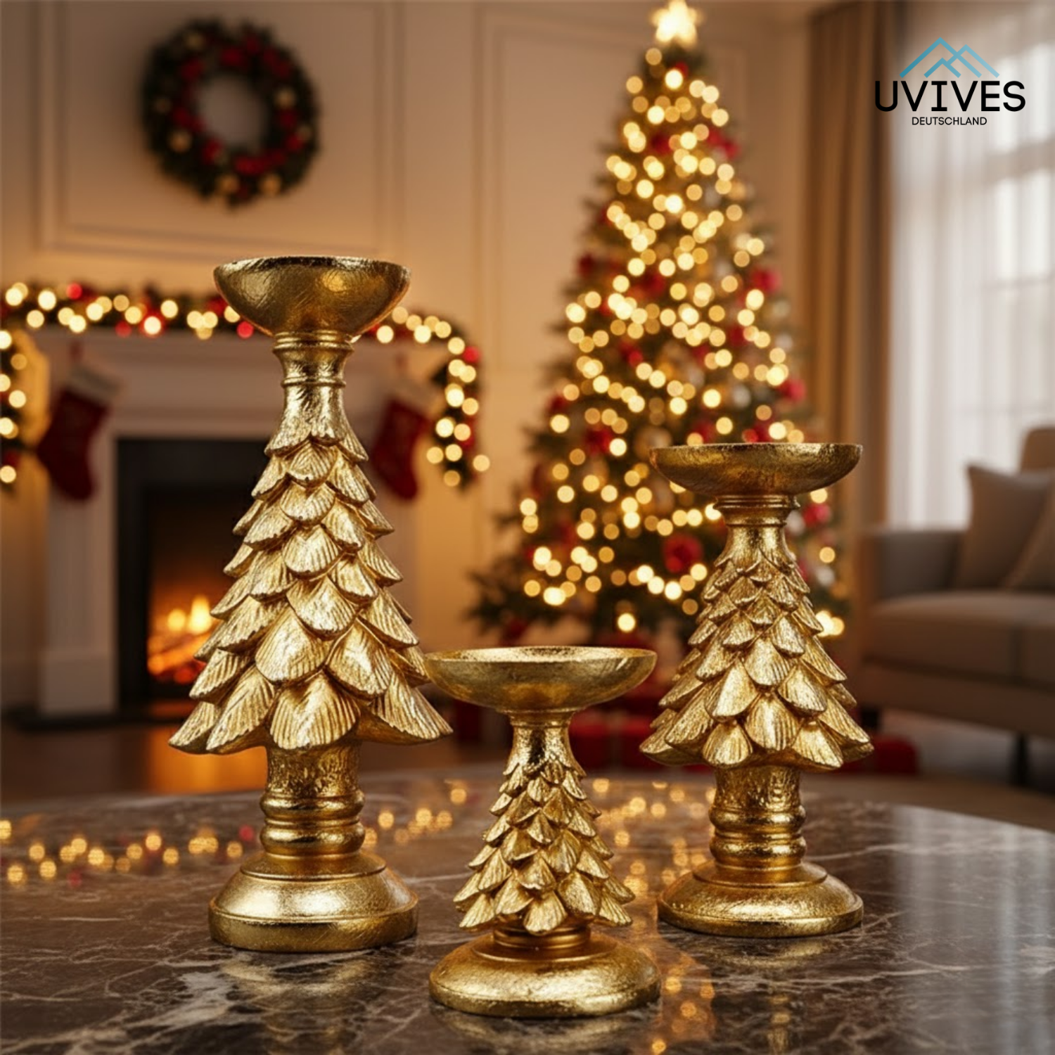 LumiPine – Zeitloser Weihnachtsglanz im Vintage-Stil